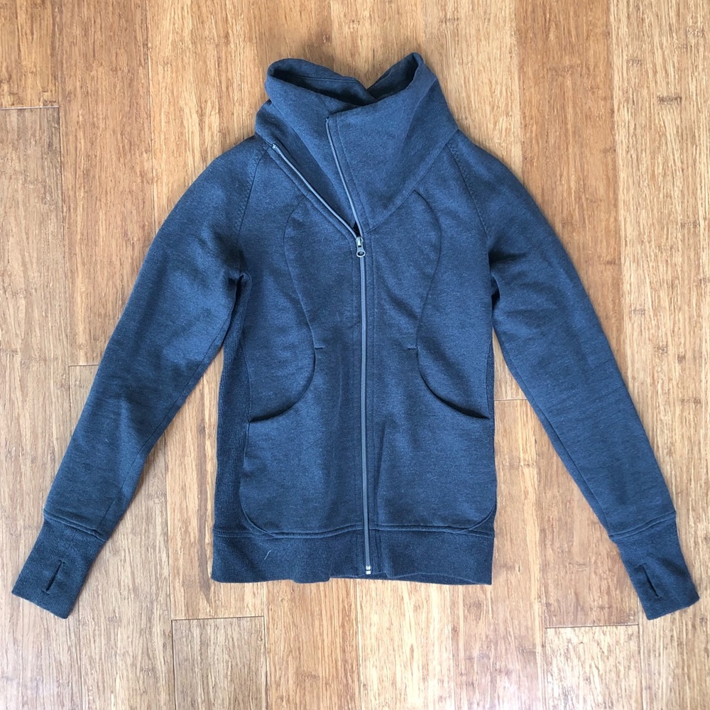 Lululemon Cozy Cuddle Up Jacket Gray Size 4